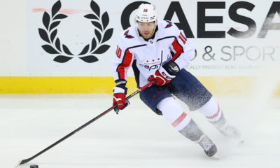 Capitals forward Daniel Sprong is training for 2021-22 in Sweden.