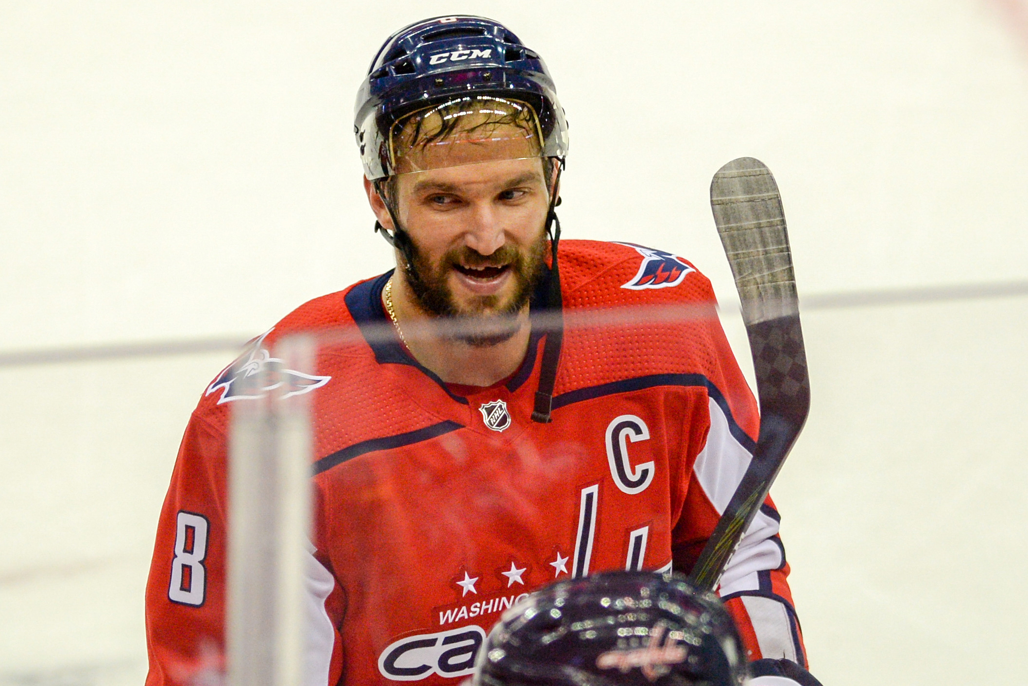Alex Ovechkin signed a five-year deal to stay with Washington.