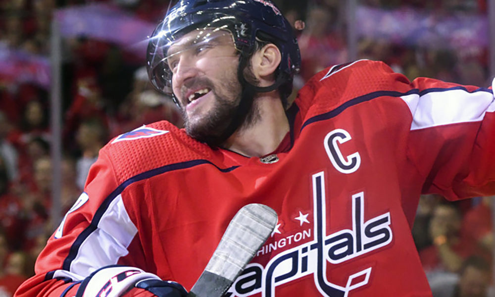 Ovechkin is eyeing Gretzky's goal record.