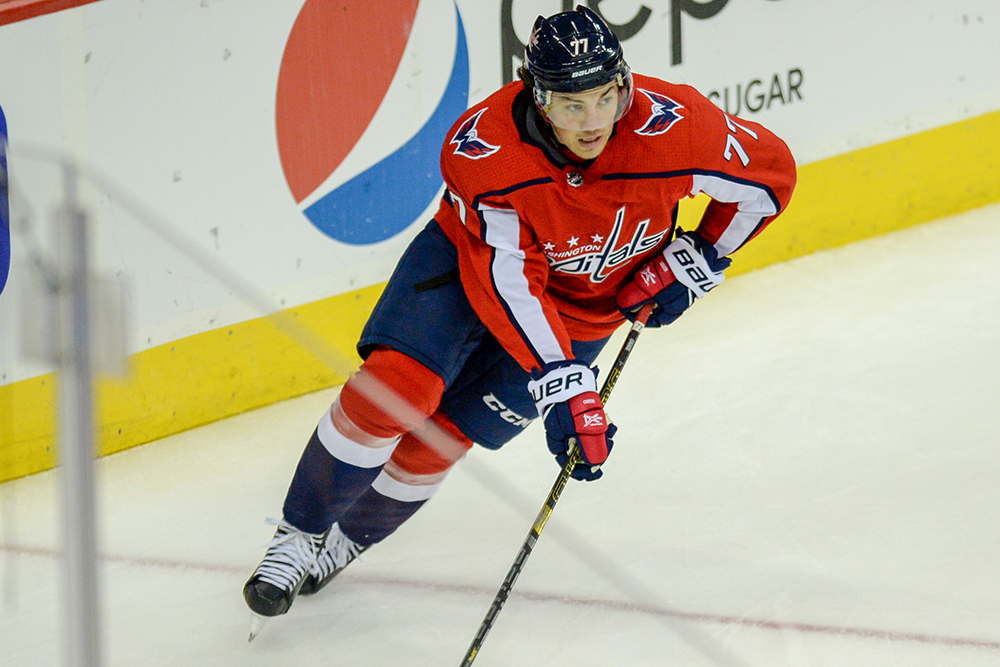 Washington Capitals forward T.J. Oshie has not had additional expansion draft talks with the team.