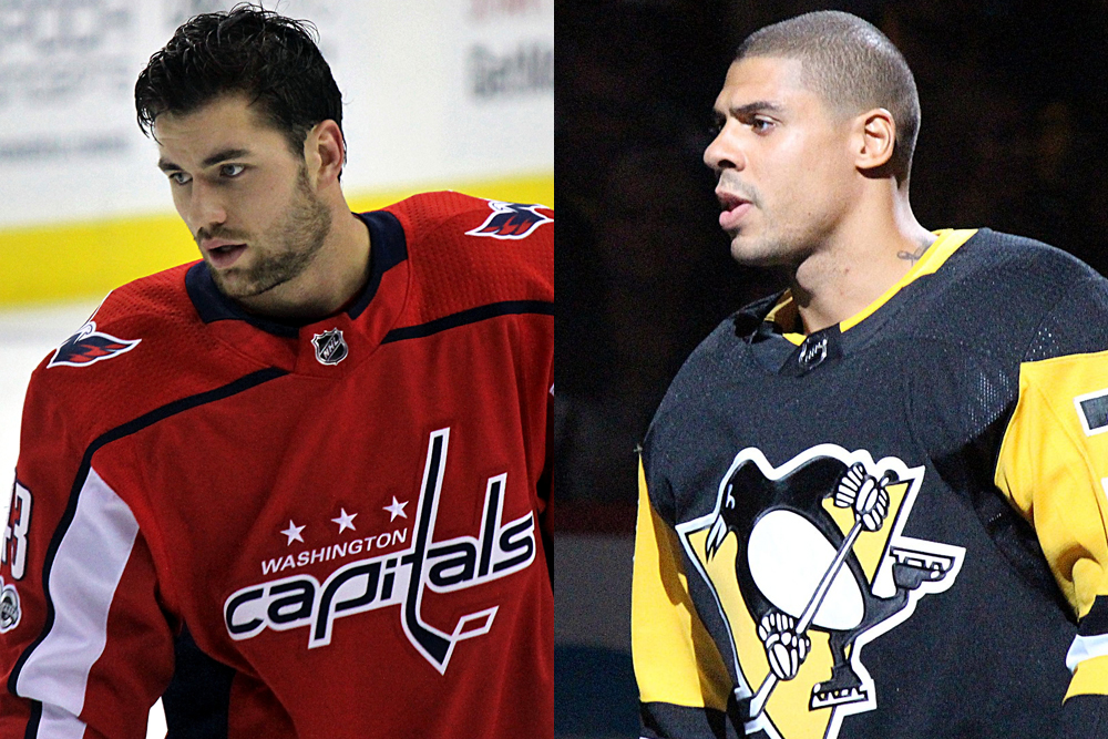 Tom Wilson and Ryan Reaves have a long history.