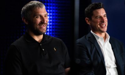 Alex Ovechkin and Sidney Crosby sat down together at the NHL Media Tour