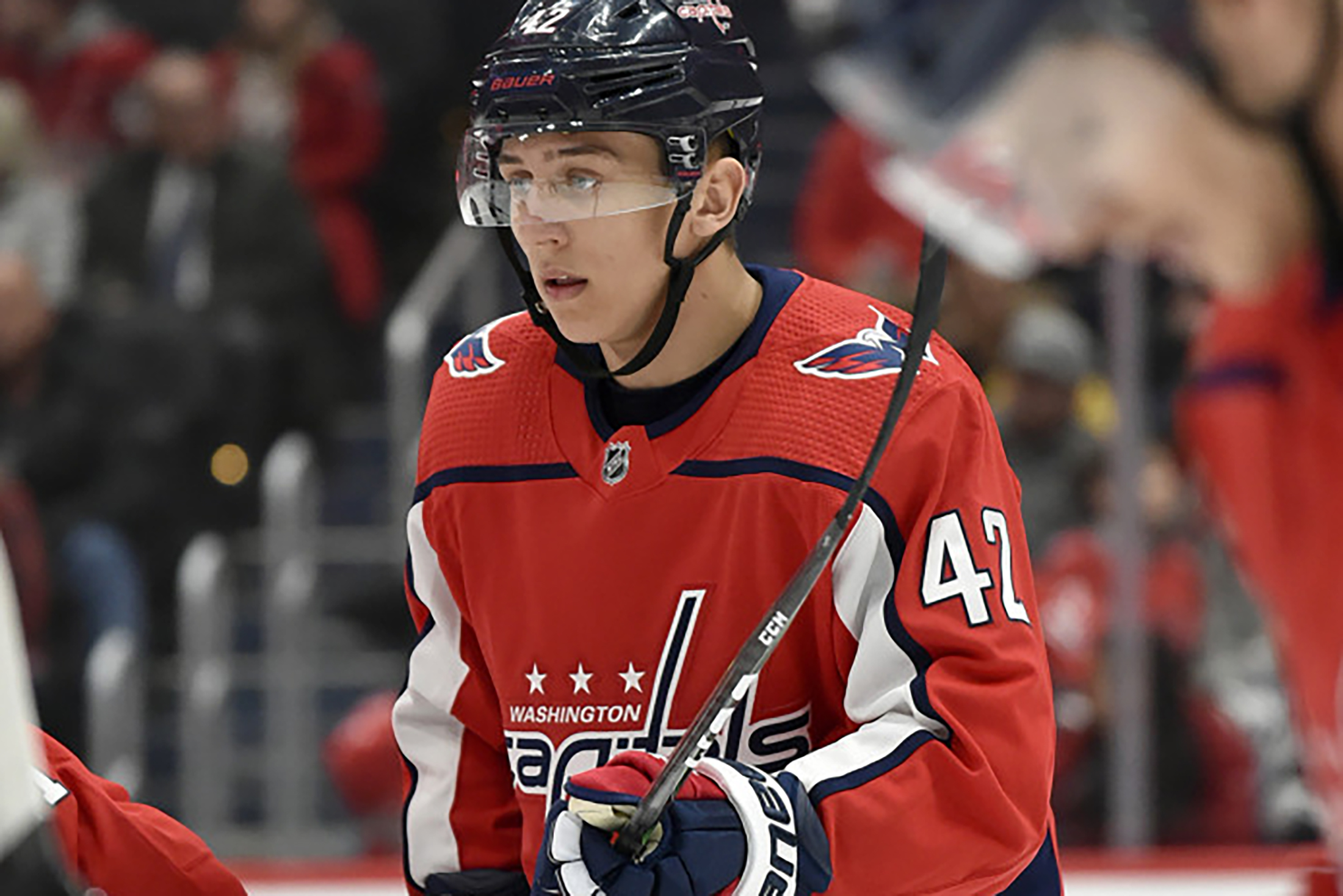 Capitals defenseman Martin Fehervary was among the standouts in the preseason opener.