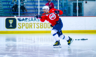 Capitals captain Alex Ovechkin has stood out at training camp.