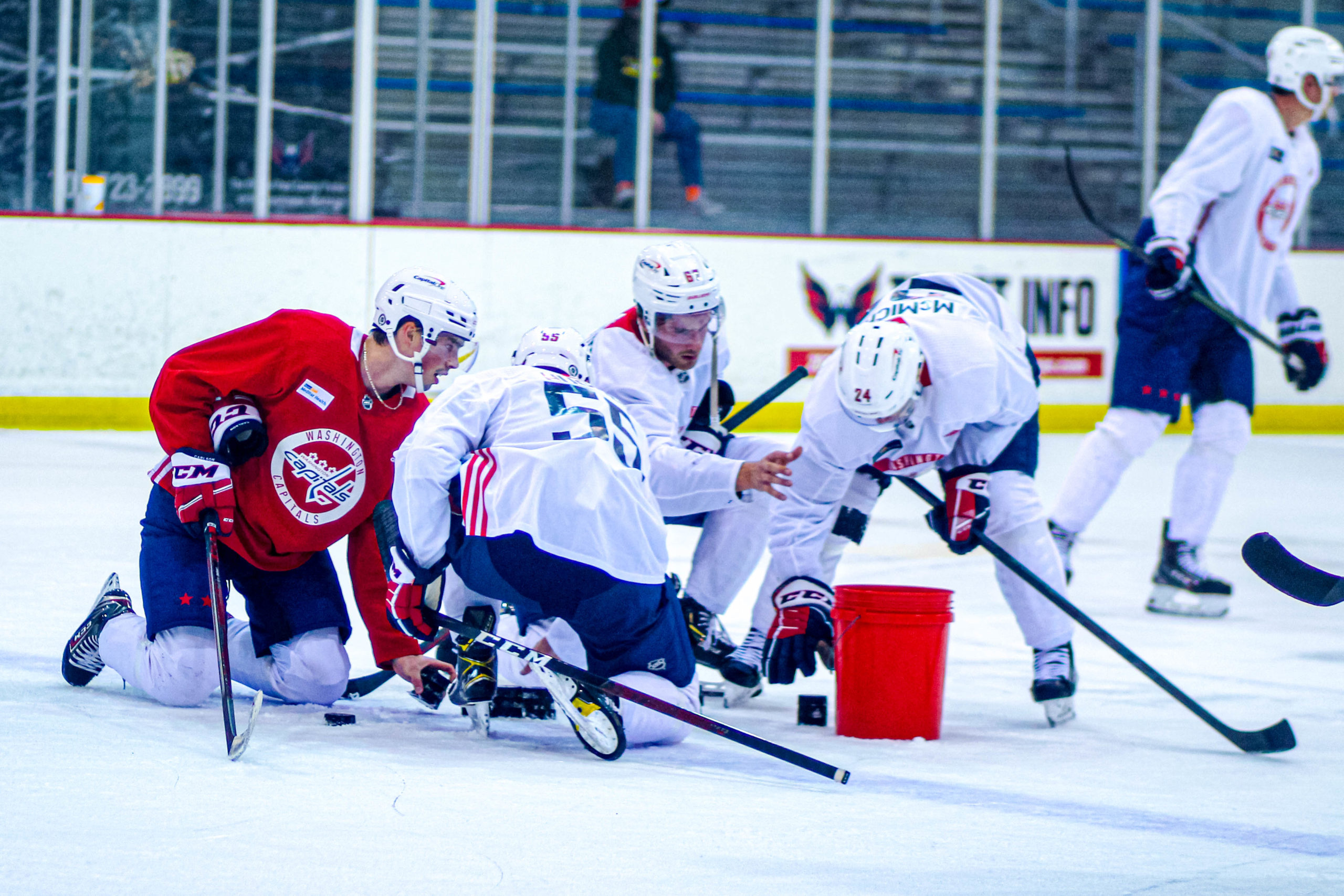 Capitals prospects impressed at rookie camp.