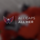 The Capitals' "ALL CAPS ALL HERS" initiave