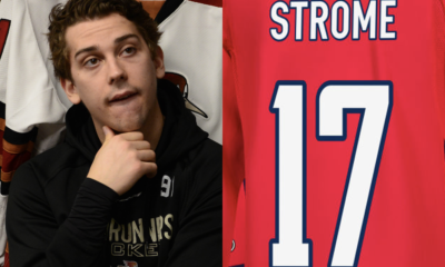 Capitals center Dylan Strome