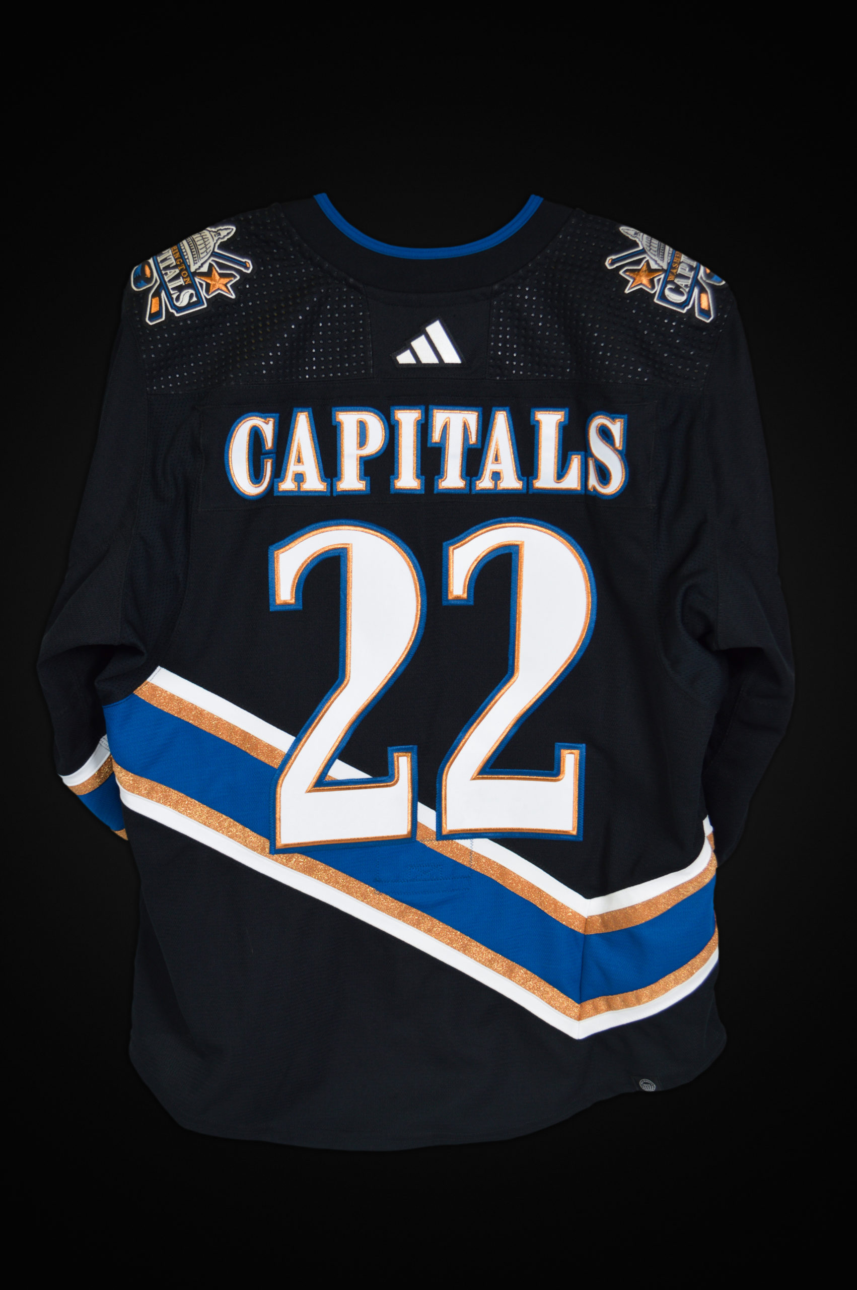 Complete look of the Washington Capitals Reverse Retro Jersey - HOCKEY  SNIPERS