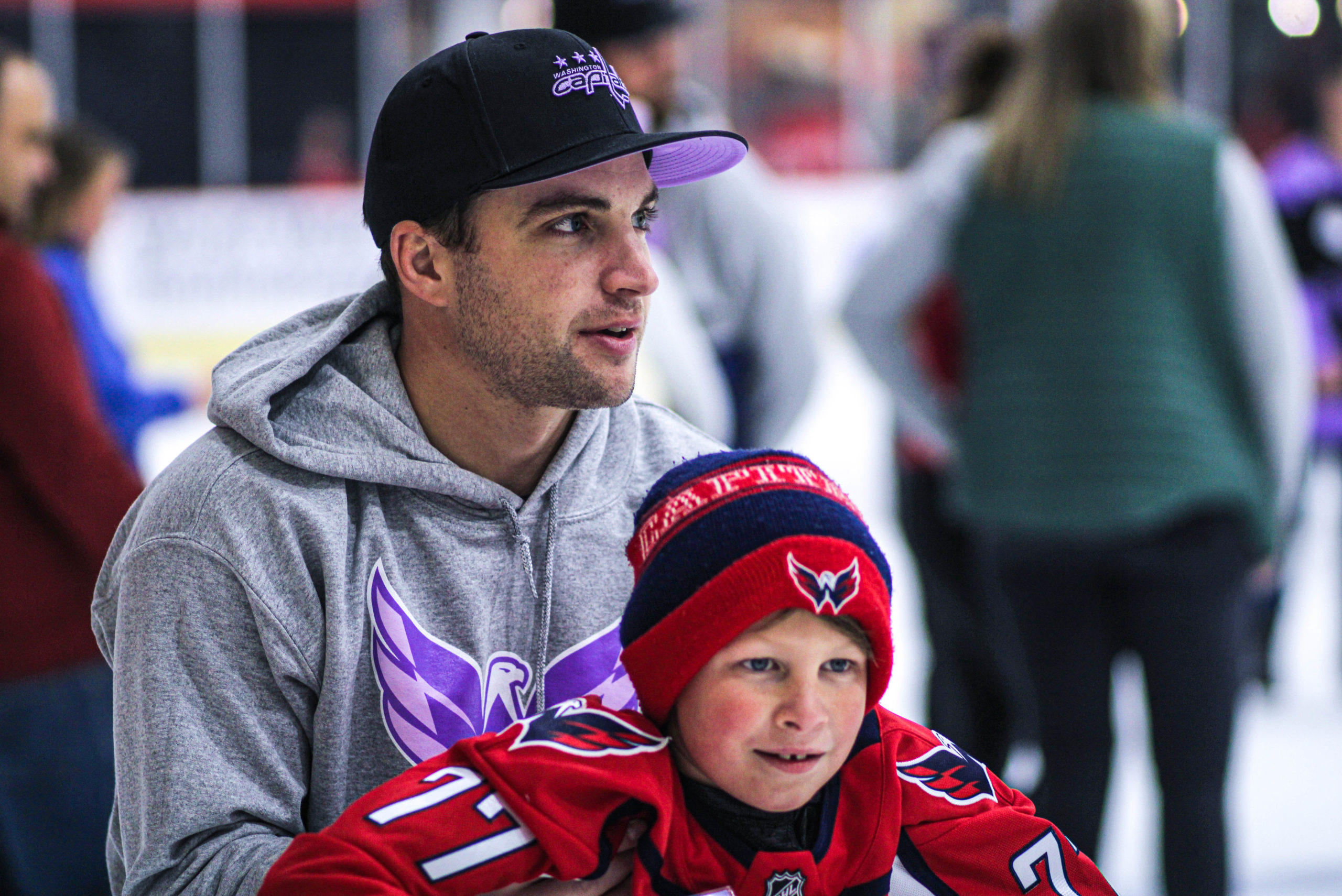 Capitals Skate With Hockey Fights Cancer Kids; Wilson & More Attend